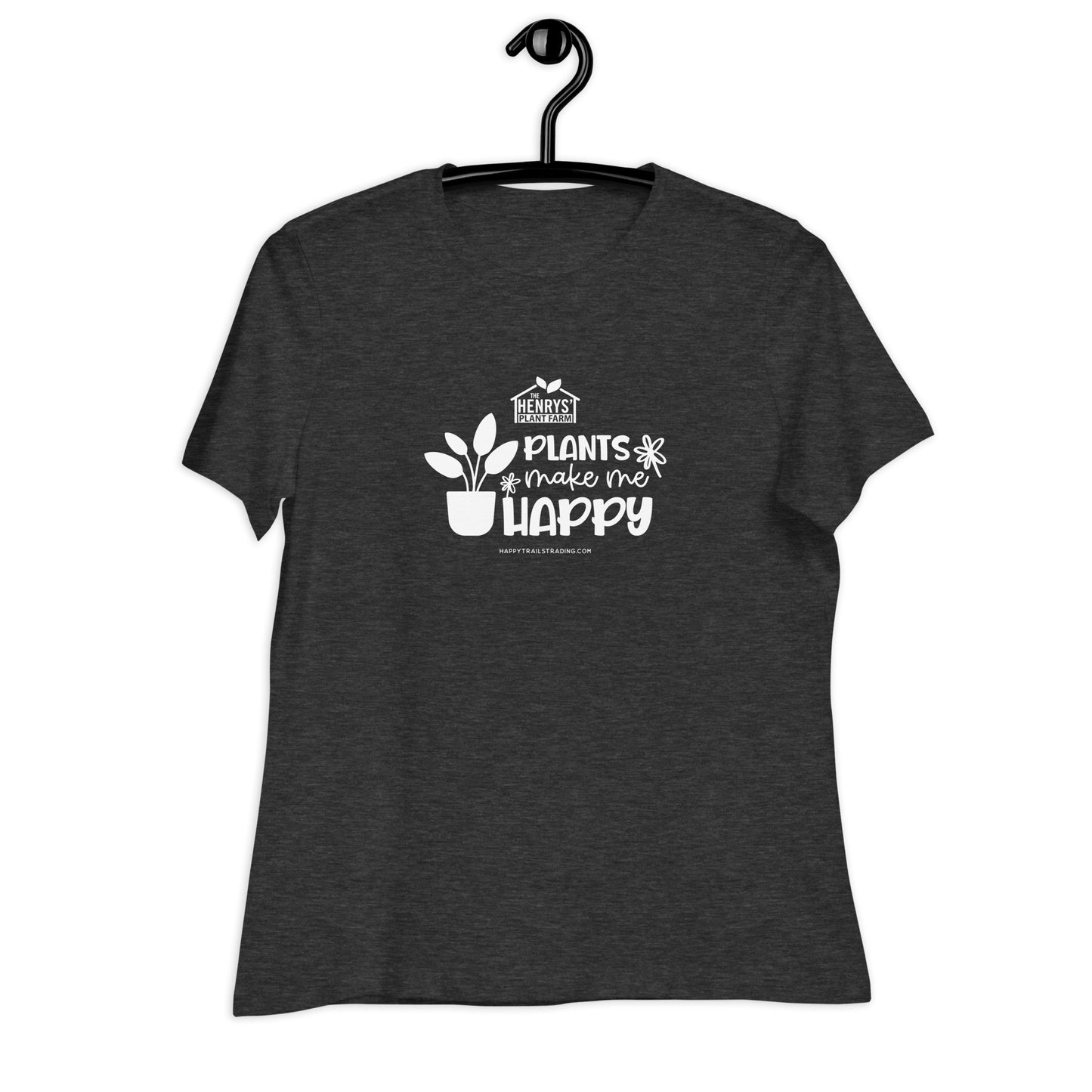 Plants Make Me Happy - Women's Relaxed T-Shirt