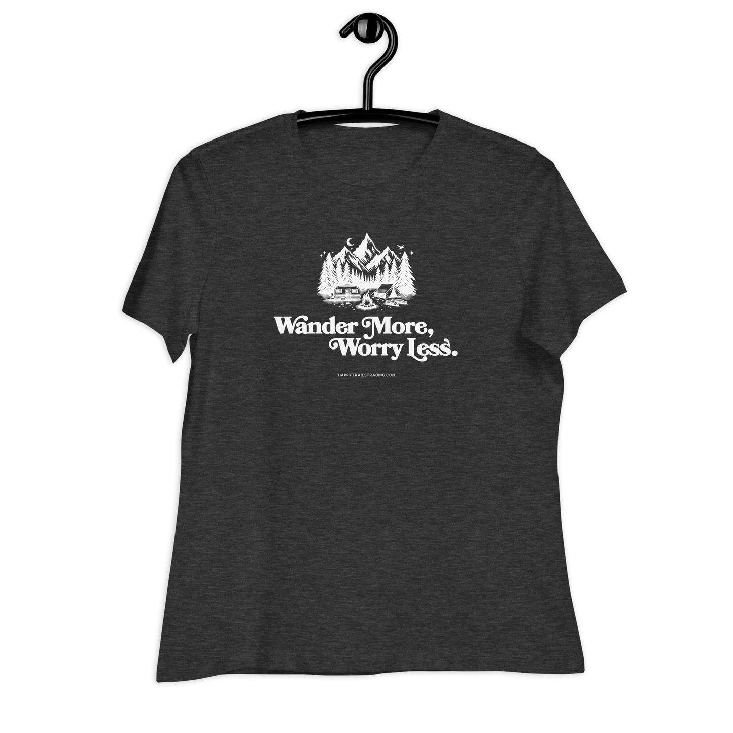 Wander More, Worry Less - Women's Relaxed T-Shirt