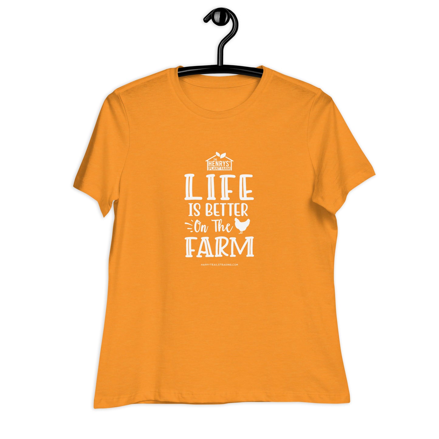 Life Is Better On The Farm - Women's Relaxed T-Shirt