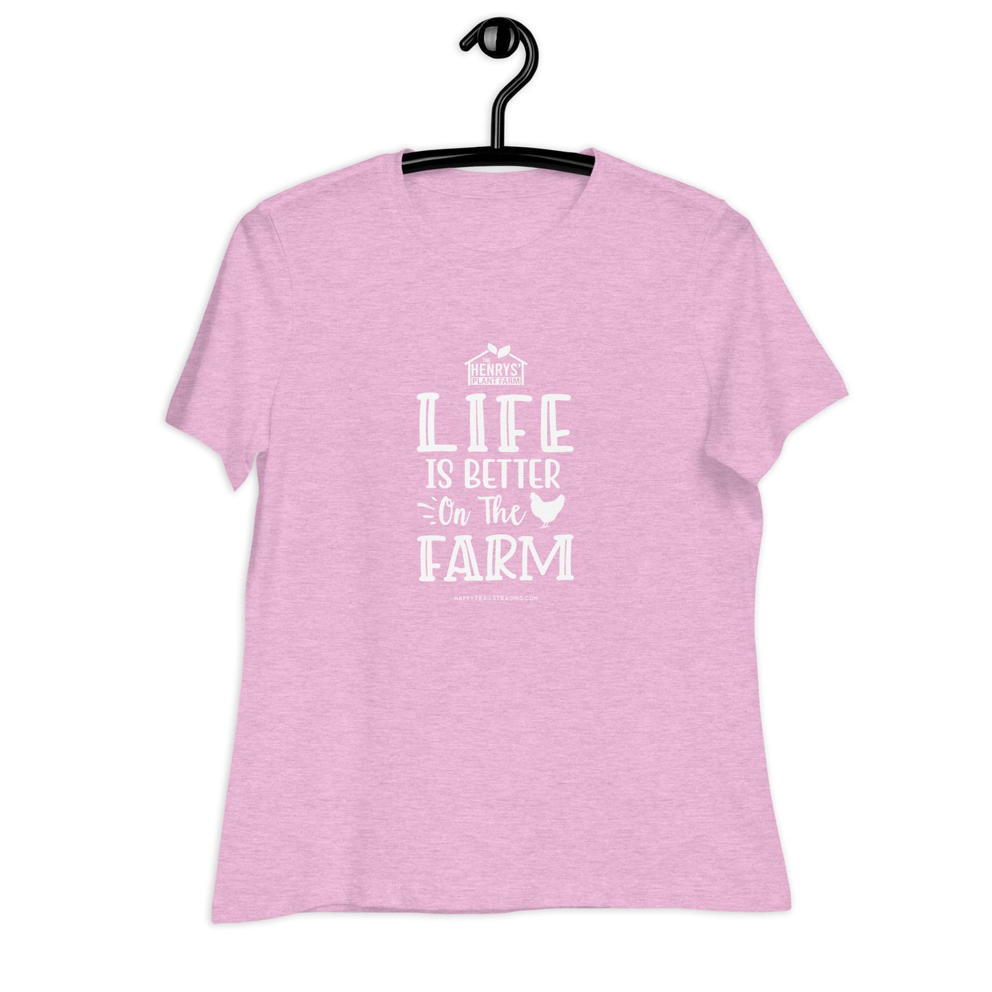 Life Is Better On The Farm - Women's Relaxed T-Shirt