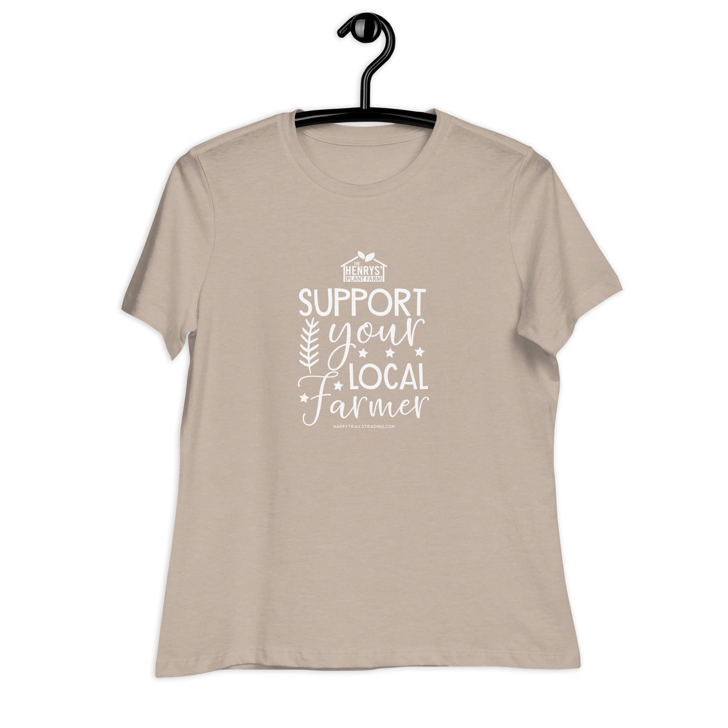 Support Your Local Farmer - Women's Relaxed T-Shirt