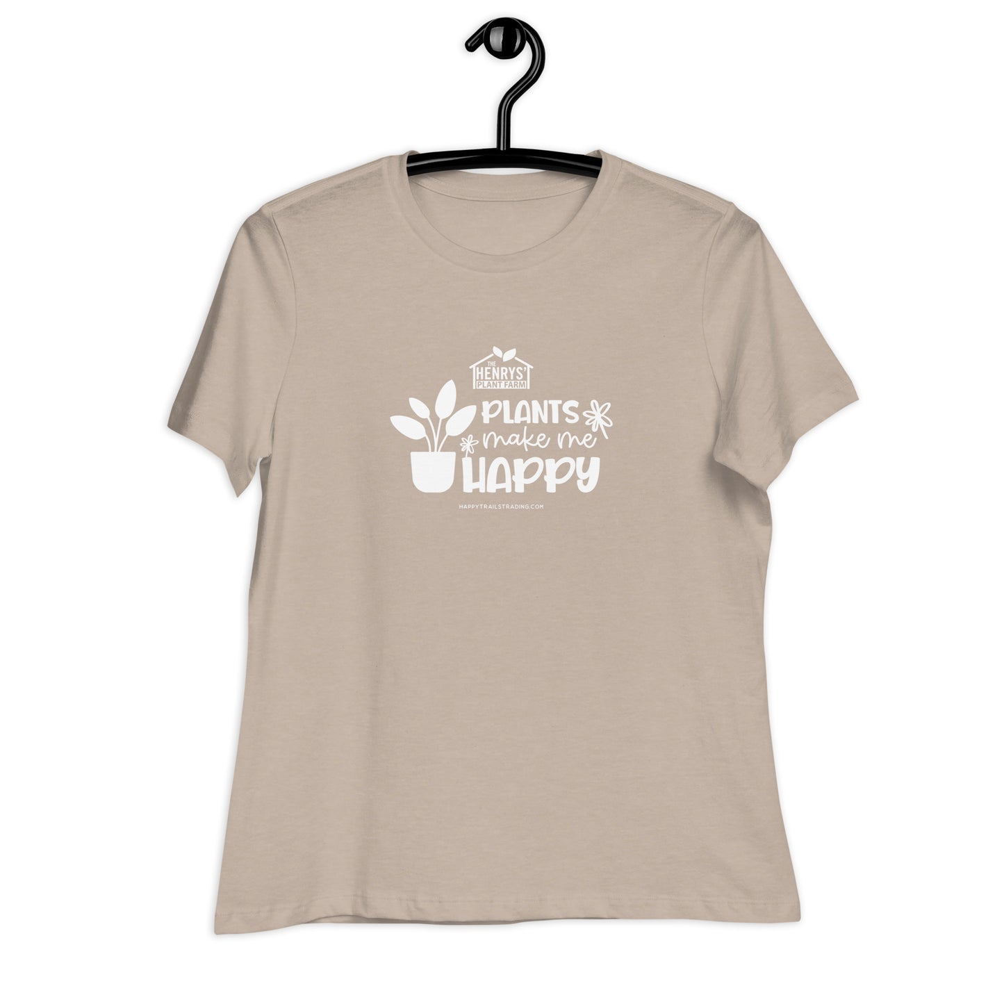 Plants Make Me Happy - Women's Relaxed T-Shirt