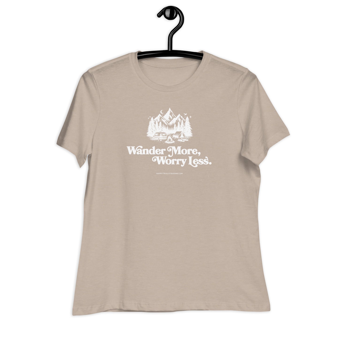 Wander More, Worry Less - Women's Relaxed T-Shirt