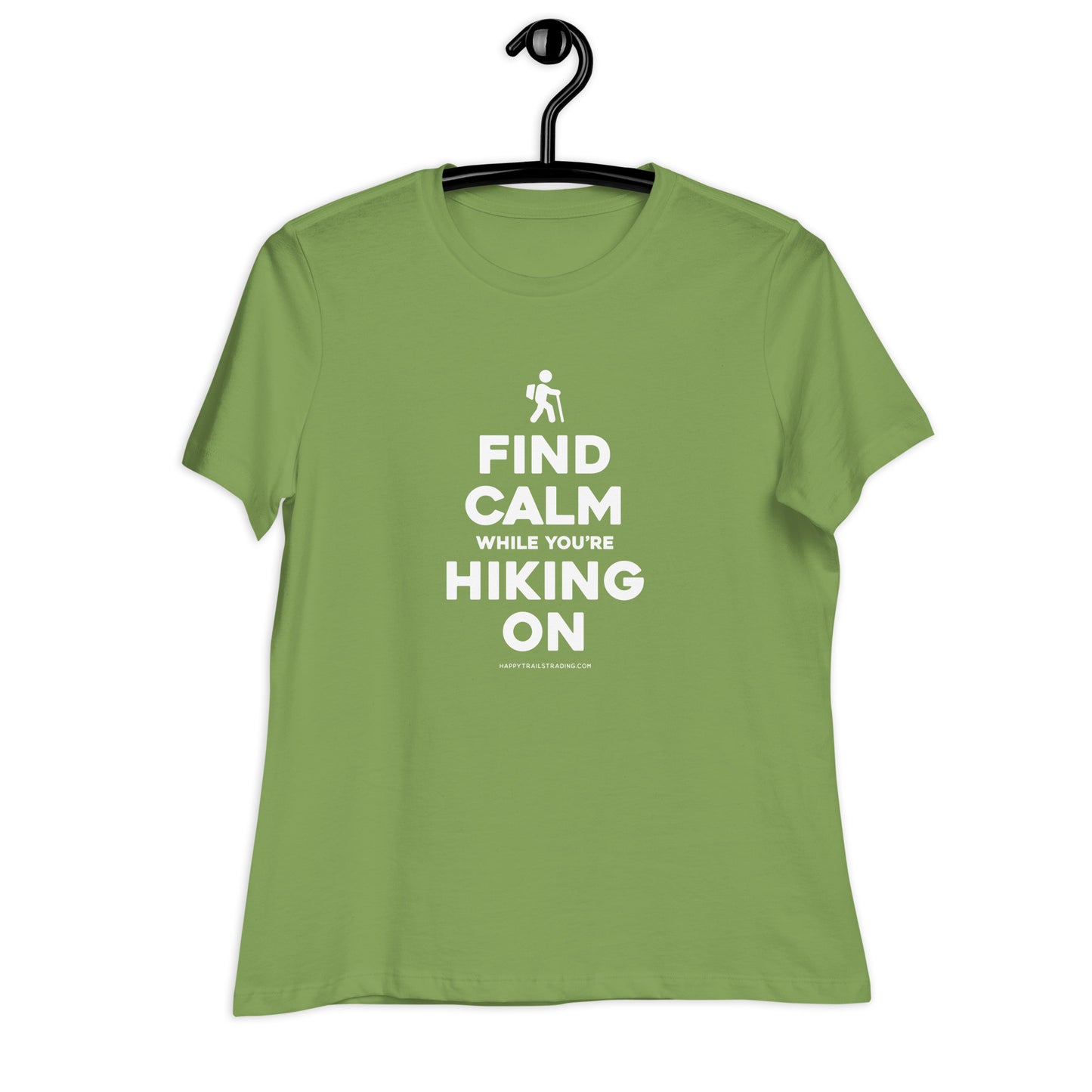 Find Calm While You're Hiking On - Women's Relaxed T-Shirt