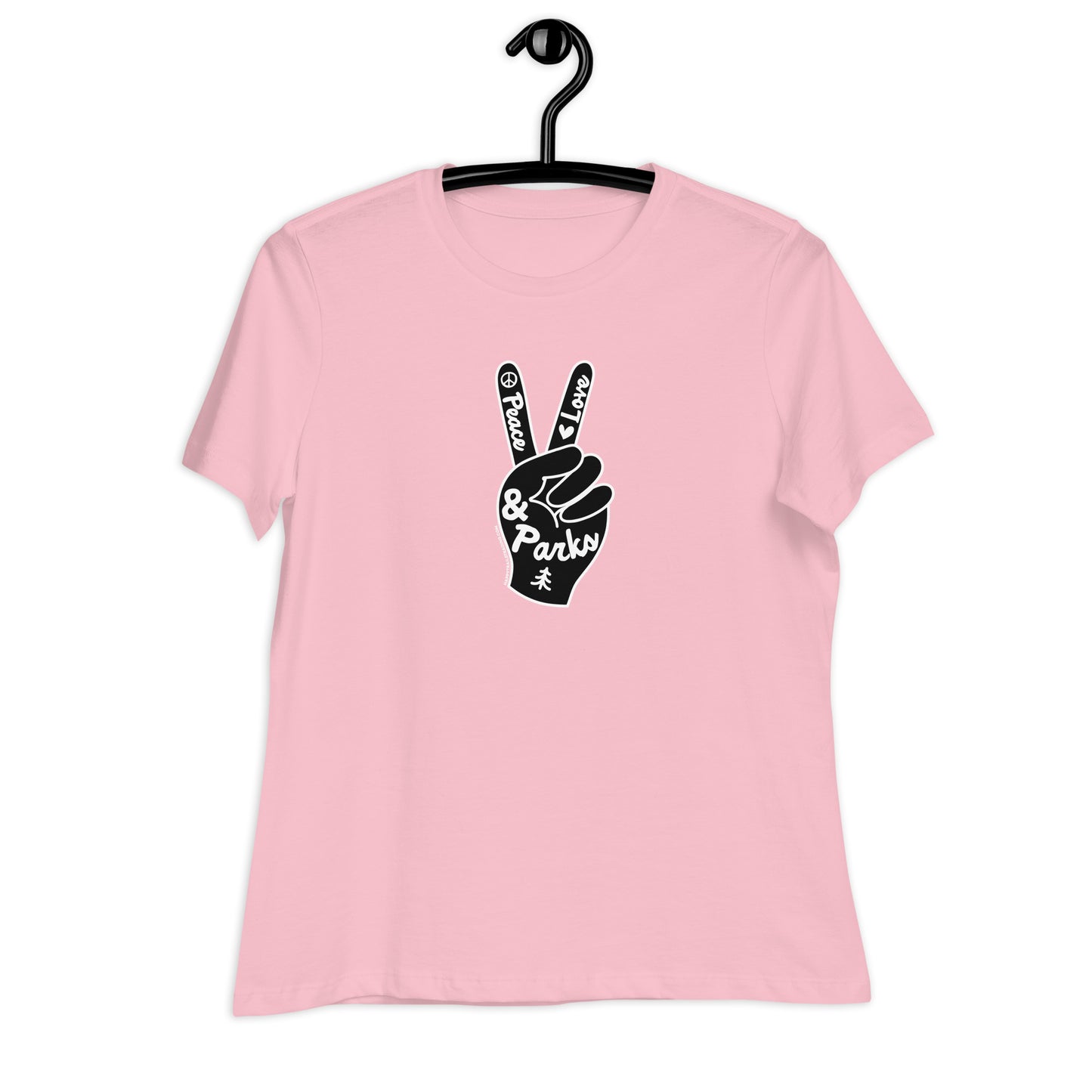 Peace, Love & Parks - Women's Relaxed T-Shirt