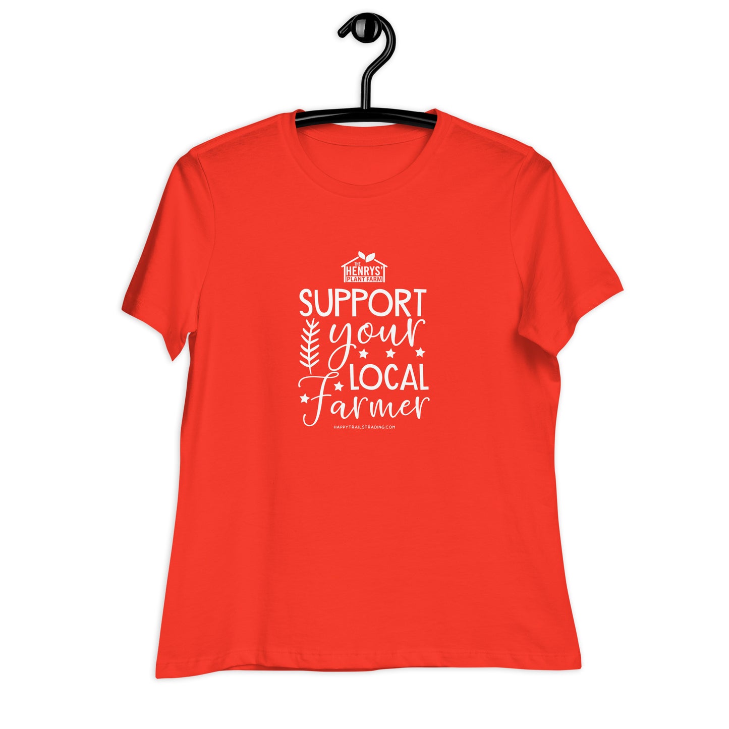 Support Your Local Farmer - Women's Relaxed T-Shirt