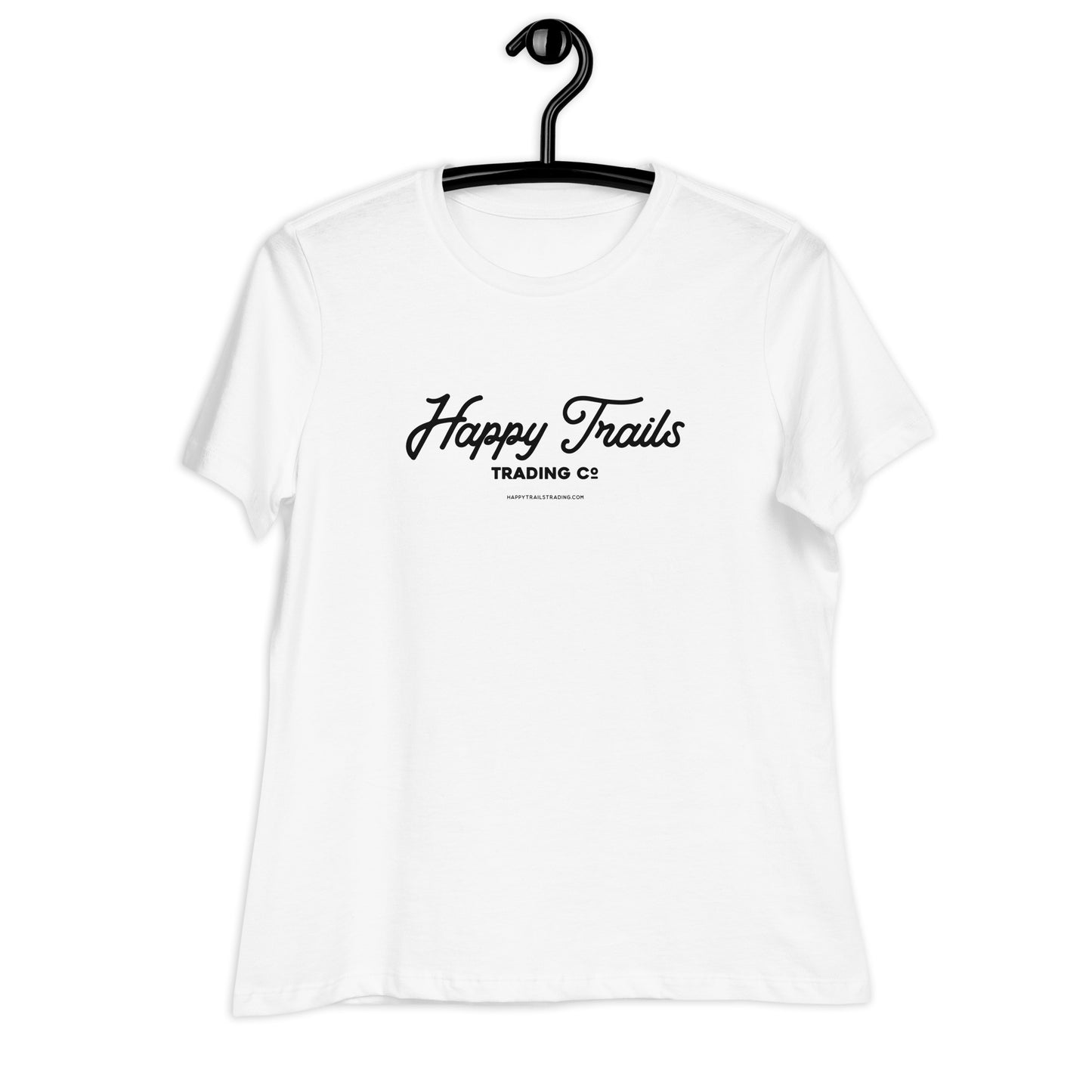 Happy Trails Classic Logo Tee - Women's Relaxed T-Shirt