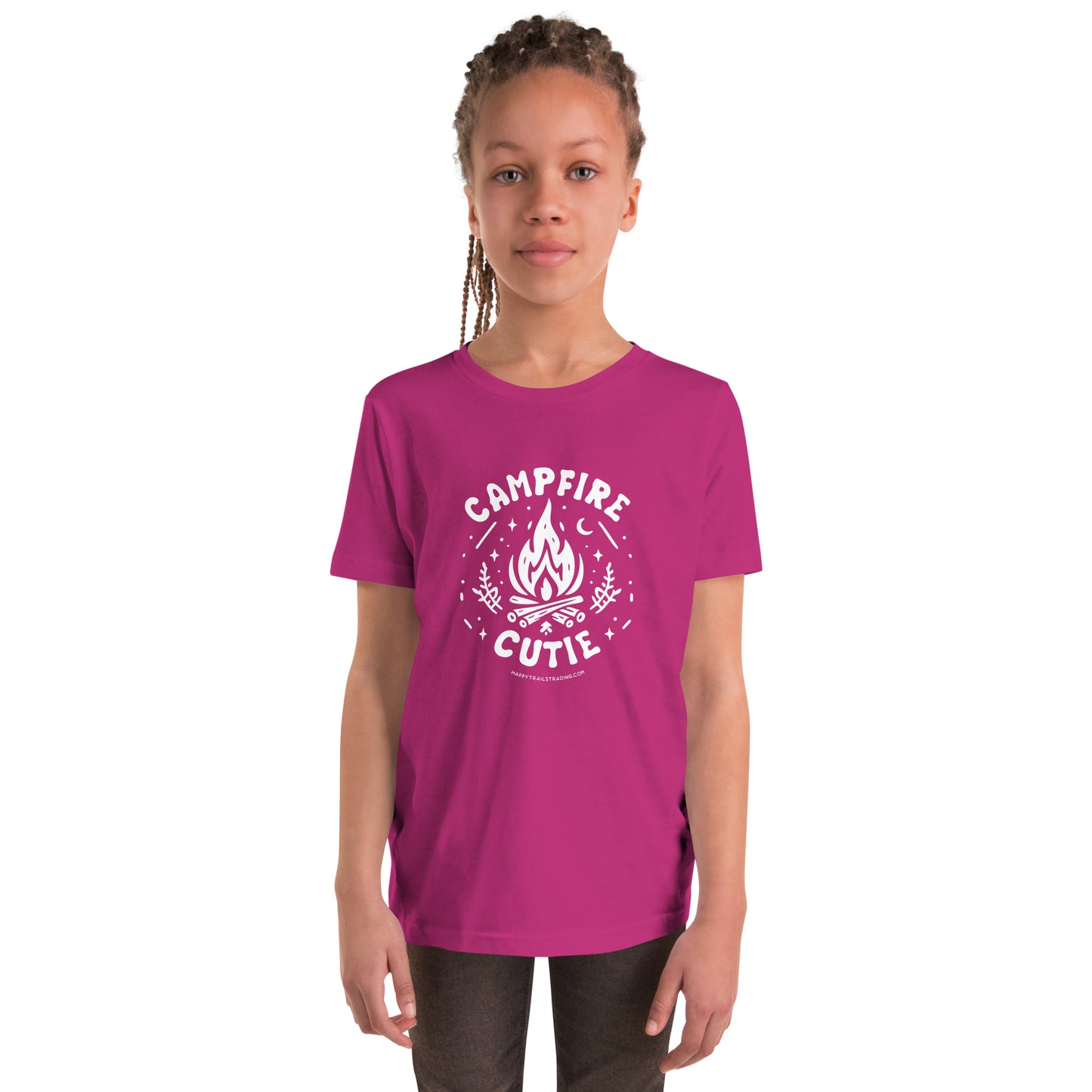 Campfire Cutie - Youth Short Sleeve T-Shirt