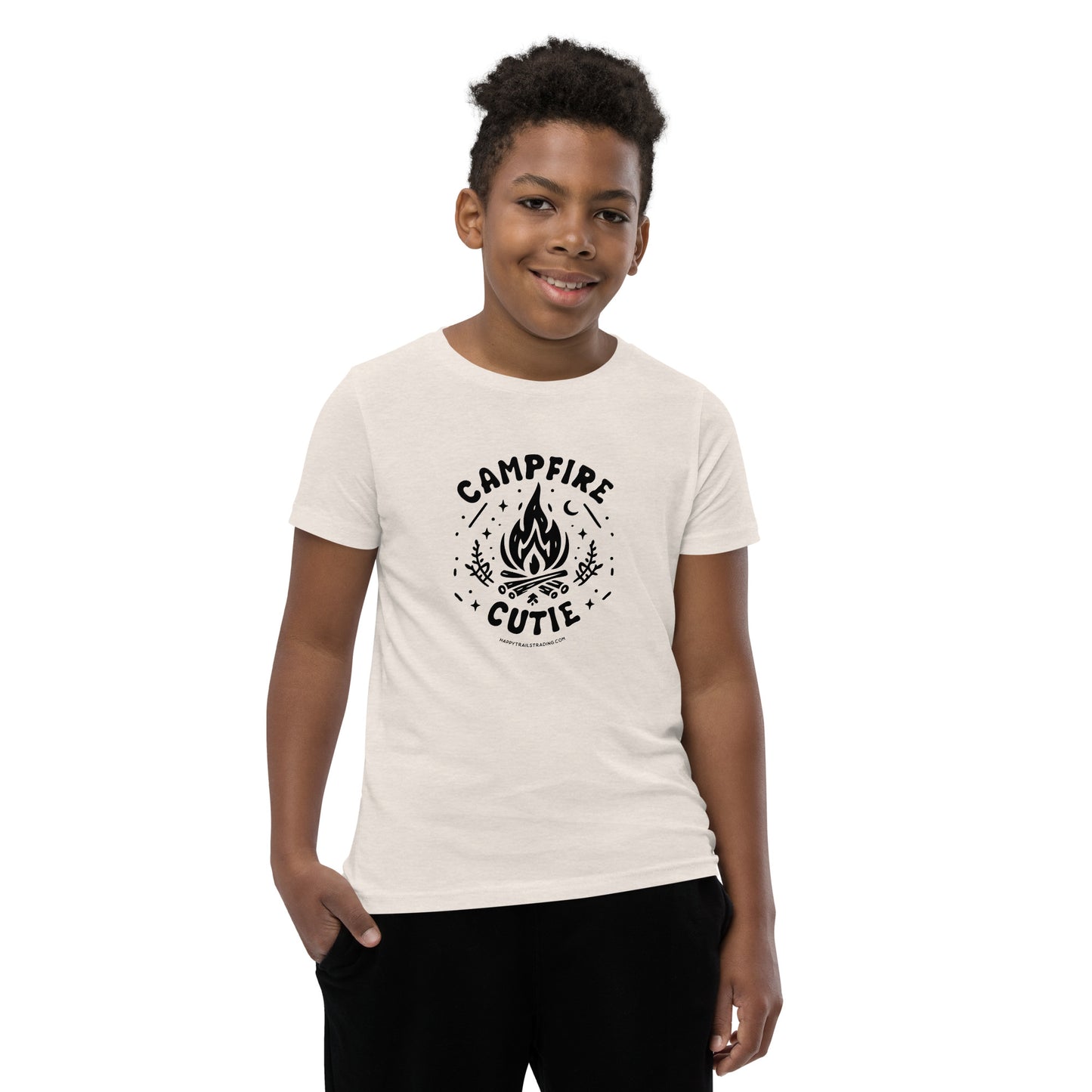 Campfire Cutie - Youth Short Sleeve T-Shirt