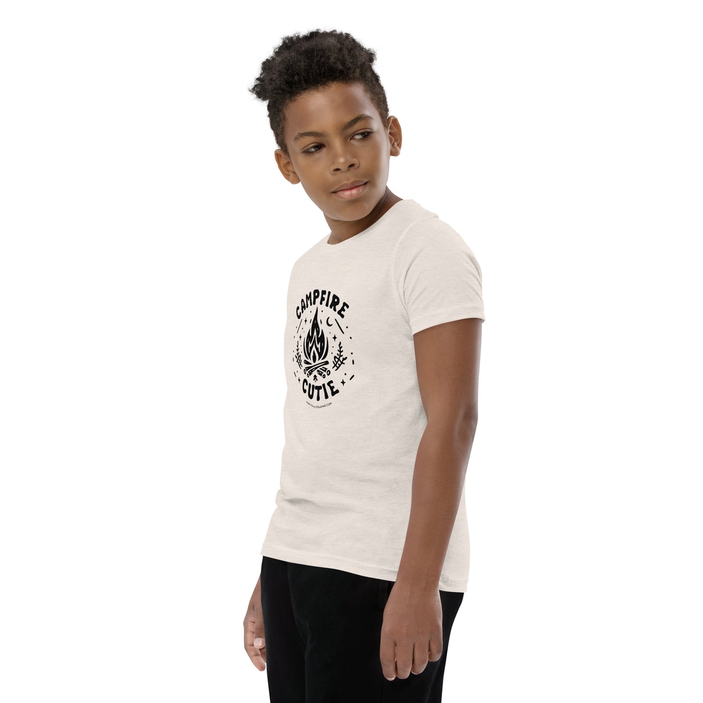 Campfire Cutie - Youth Short Sleeve T-Shirt